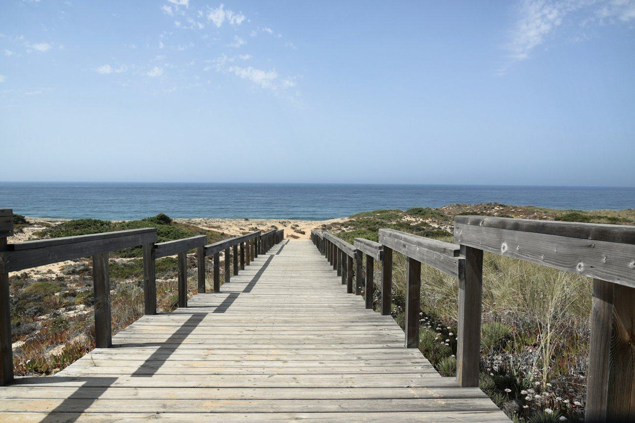 Off-season shore towns